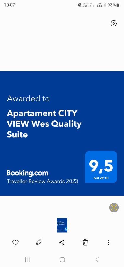 Apartament City View Wes Quality Suite Poznan Exterior foto